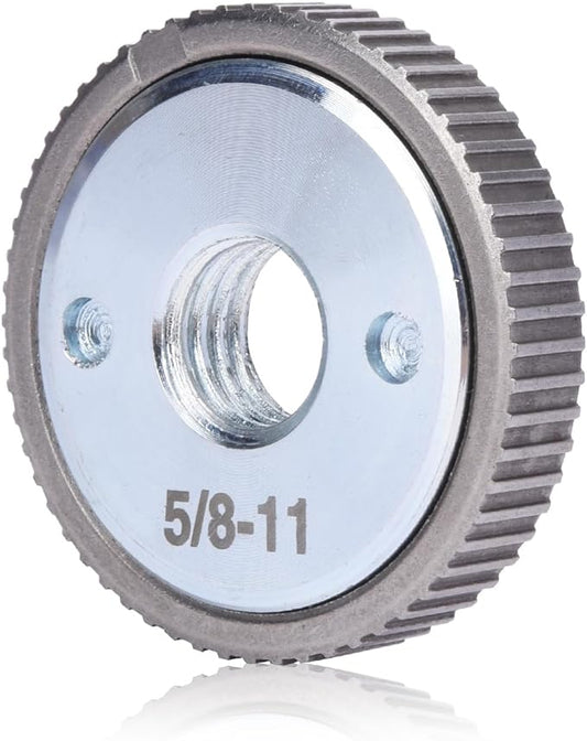 5/8"-11 Thread Angle Grinder Flange Nut, Tool Free Quick Release Lock Nut for for 4쩍" 5" 7" 9" Angle Grinder