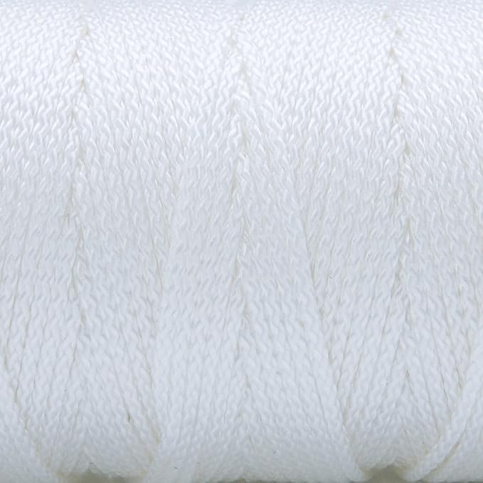 HONGDA Mason Line, 500 Feet #18 Braided Nylon Mason line String Perfect for Masonry Jobs and for The Layout of General Construction, Gardening, DIY Project, White