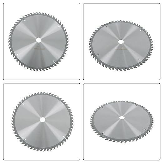 WFLNHB Alloy Woodworking Saw Blade 12 Inch 60 Tooth Circular Saw Blade with 25.44mm Arbor Hole Fit for Wood, Plywood Smooth Cutting