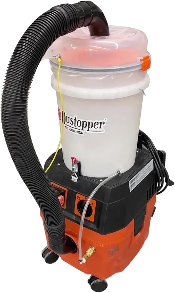 Turbo Bagger Shop Vacuum System ??High-Performance Dust Collection System with Accessories for Wet Dry Vacuum System, Great for Shops, Garage, and Workshop, 5.8 Gallon, Ships in 2 Packages