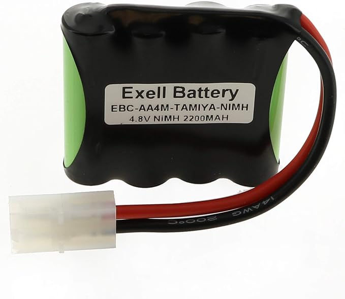 4.8V 2200mAh Custom NiMH Battery Pack w/Tamiya Connector for Power Tools, Lights