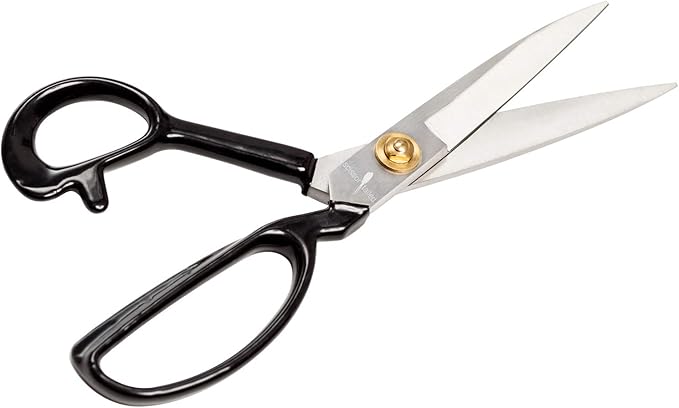 Sewing Scissors Heavy Duty 10" Free Craft Knife; Stronger than Stainless Steel Sharp & Durable Fabric Scissors Professional Industrial Series; for All Craft, Art, Tailoring Dressmaking Lovers