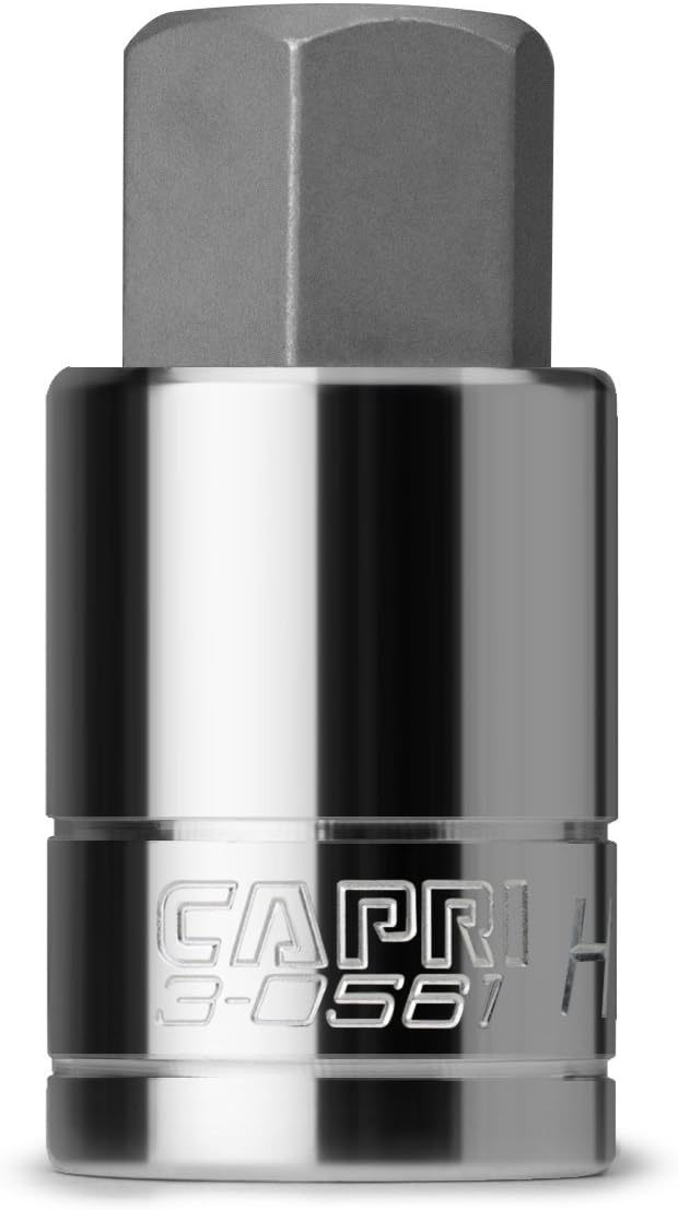 Capri Tools 3-0561 3/4-Inch Hex Bit Socket, 1/2-Inch Drive, SAE
