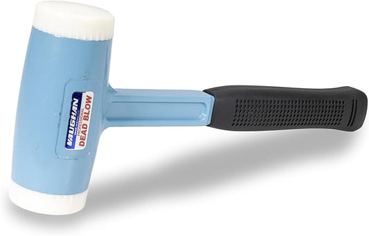 VAUGHAN Dead Blow Hammer, 1 Lbs, Includes Two Soft Faces, Steel Filled, DB175, VN58514