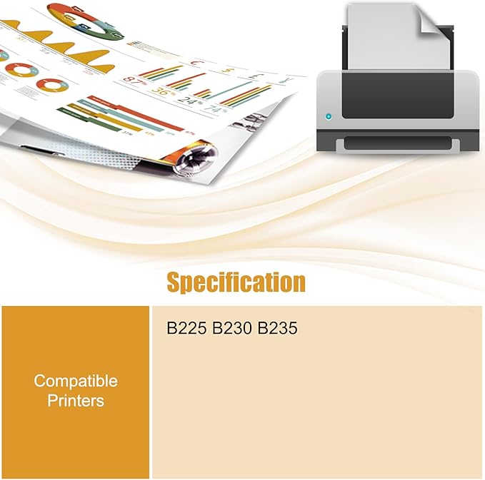 Compatible for Xerox 013R00691 Drum Unit Work for Xerox B225 B230 B235 Printers, with Chip, High Yield 22000 Pages, High-Definition Printing (Black)