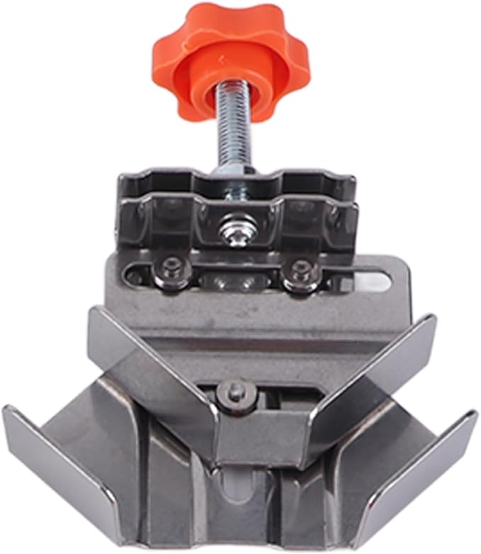 Fayelume 4PCS 90 Degree Corner Clamp, Stainless Steel Right Angle Clamp, Opened and Closed Pipe Corner Clamps, Adjustable for Woodworking