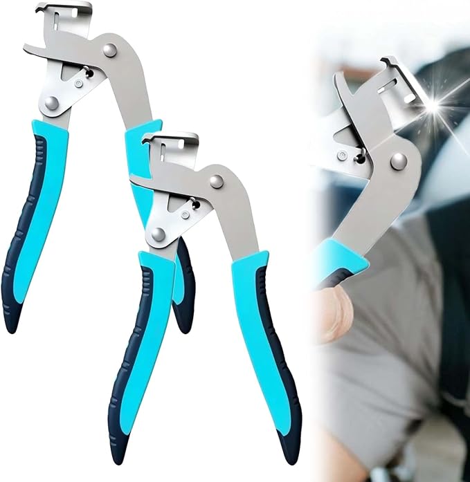 Car Clip Pliers and Disassembly Tools,Multi-Functional Panel Clip Removal Pliers for Car Interior Disassembly,Easily Remove Various Fasteners, Buckles, Plastic Clips, Rivets (2PC)