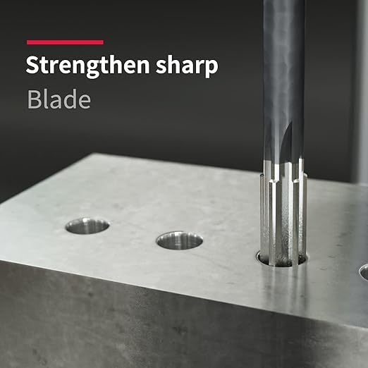 H7 Straight Shank Chucking Machine Reamer Milling Cutter Tool,Cutting Dia 39/64" (15.48mm), Straight Flute Reamer Machine Cutter Tungsten Carbide Lathe Machine Reame(39/64)