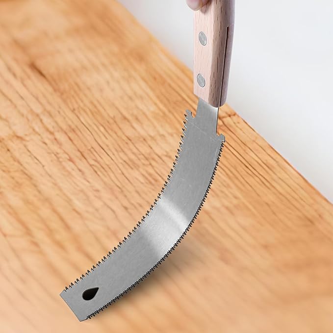 Japanese Pull Saw ??12.2 Inches Hand Saw With Double Edges | Flexible Blade Flush Cut Saws For Woodworking, Carpentry, Trim Work, Precision Cutting, Joinery, Furniture Making