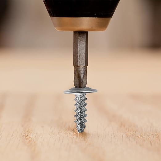 #8 Phillips Truss Head Wood Screws Stainless Steel 410 Quick Metal Self Tapping Assortment Kit