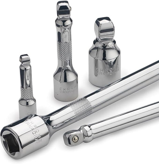 NEIKO 00249A Wobble Extension Bar Set | 9 Piece | 1/4?? 3/8?? 1/2??Drives | Cr-V Steel