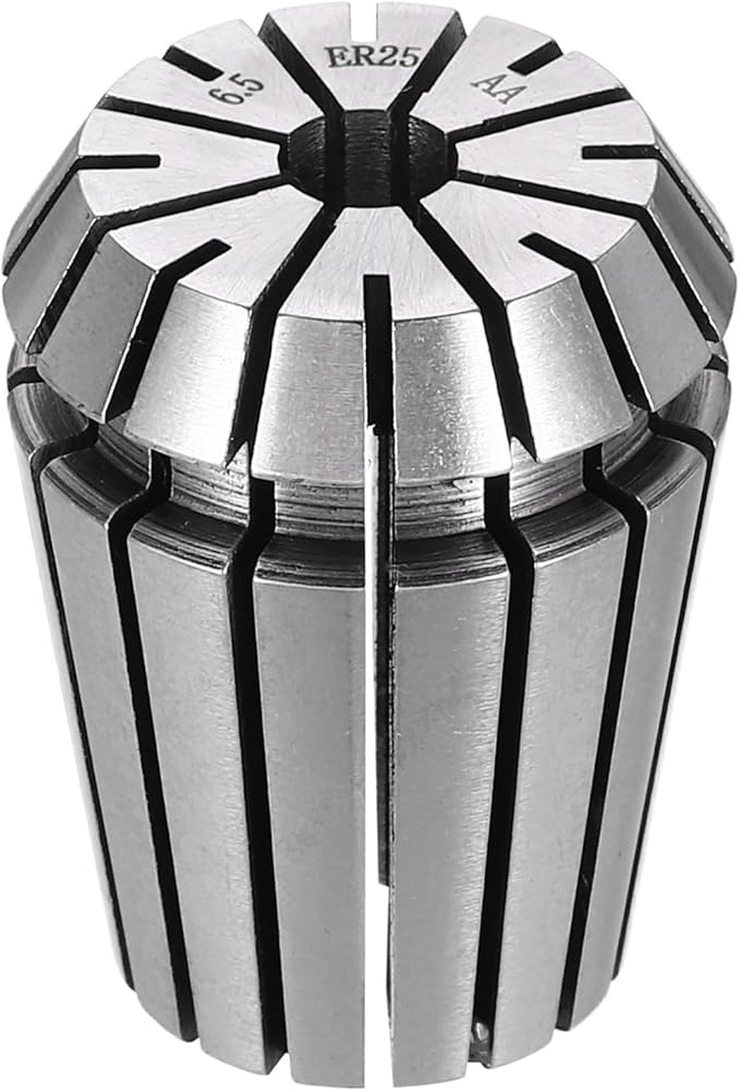 HARFINGTON Spring Collet Chuck ER25 6.5mm 65Mn Spring Steel Precision Router Collets for CNC Engraving Milling Lathe Tool