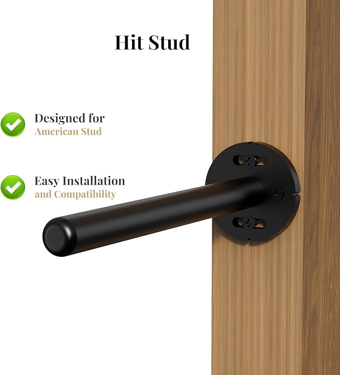 6pcs Wall Shelf Brackets Heavy Duty Floating Shelf Bracket Hidden,Invisible Black Shelving Brackets Decorative Floating Shelf Hardware Heavy Duty,Metal Shelf Support Bracket (8 inch-6pcs)