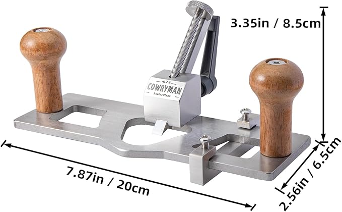 Cowryman Router Plane Handheld Woodworking Tool R022 Plane