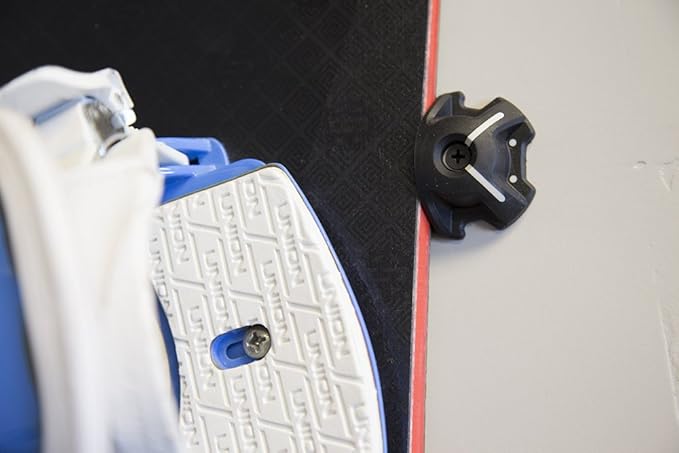 Demon Park Ranger Ski & Snowboard Tuning Kit with Iron, 1lb Wax Block, Base Cleaner & Snowboard Wall Mount Hanger