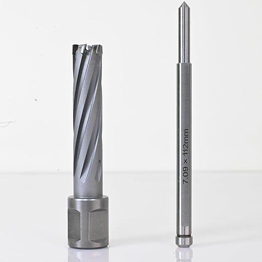 Wind Speed Carbide-Tipped Annular Cutter 9/16" Diameter x 2" Depth with Weldon Shank, High Precision Mag Drill Bit for Magnetic Drill Press, for Hard Material, Stainless Steel, Cast Iron, CT-500