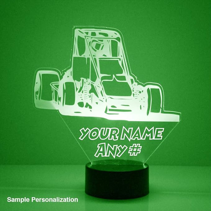 Transportation Custom LED Sign Night Light Lamp with Remote, Light Up Display with Personalized Name or Image, Customized and Made in The USA, Clear Acrylic Design Home Decor with 16 Colors, 4 Modes