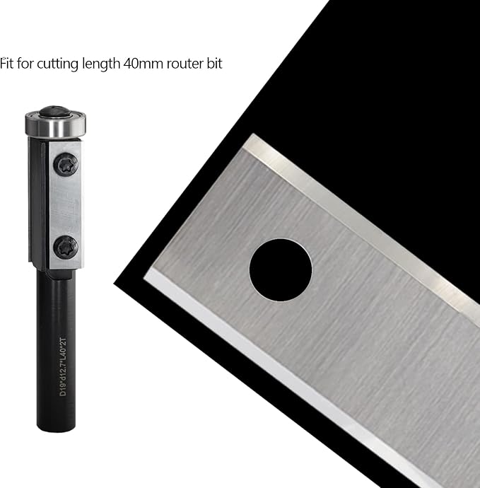Carbide Scraper Blades 1.6" 40mm Carbide Inserts for Paint Scraper Hand-Held Scrapers Spiral Helical Planer Cutter Heads and Router Bits