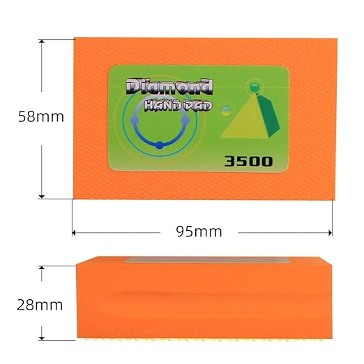 Diamond Hand Polishing Pads 3500 Grit Polishing Tile Stone Marble Concrete Ceramics Granite Glass 1PCS 3500