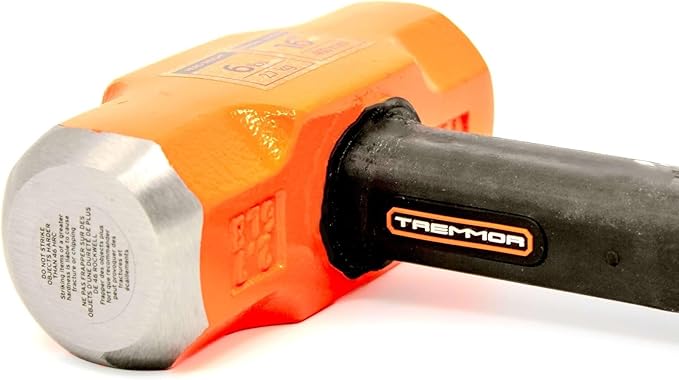 TREMMOR | IRON CORE Sledge Hammer (6 LB. Head, 16 inch Handle)