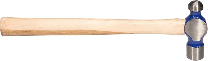 VAUGHAN Ball Pein Hammer, 20 oz, Hickory handle, American high carbon steel, TC120, VN15630