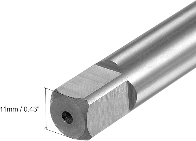 uxcell Metric Thread Tap M18 x 2.5 H2 160mm Straight Flute Screw Thread Milling Machine Taps Threading Tapping Repair Tool