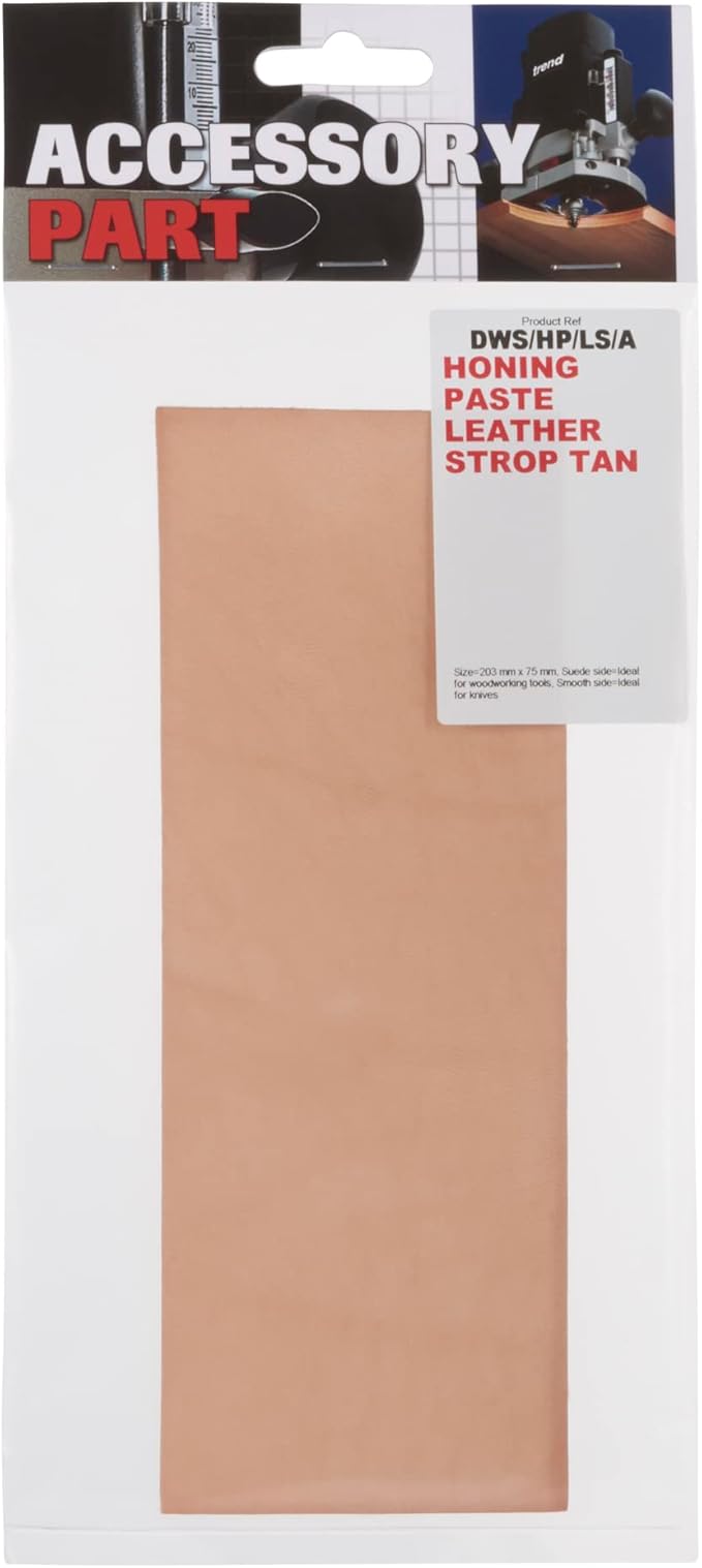 Trend Premium Leather Strop for Honing & Polishing Your Cutting Tool Blades, DWS/HP/LS