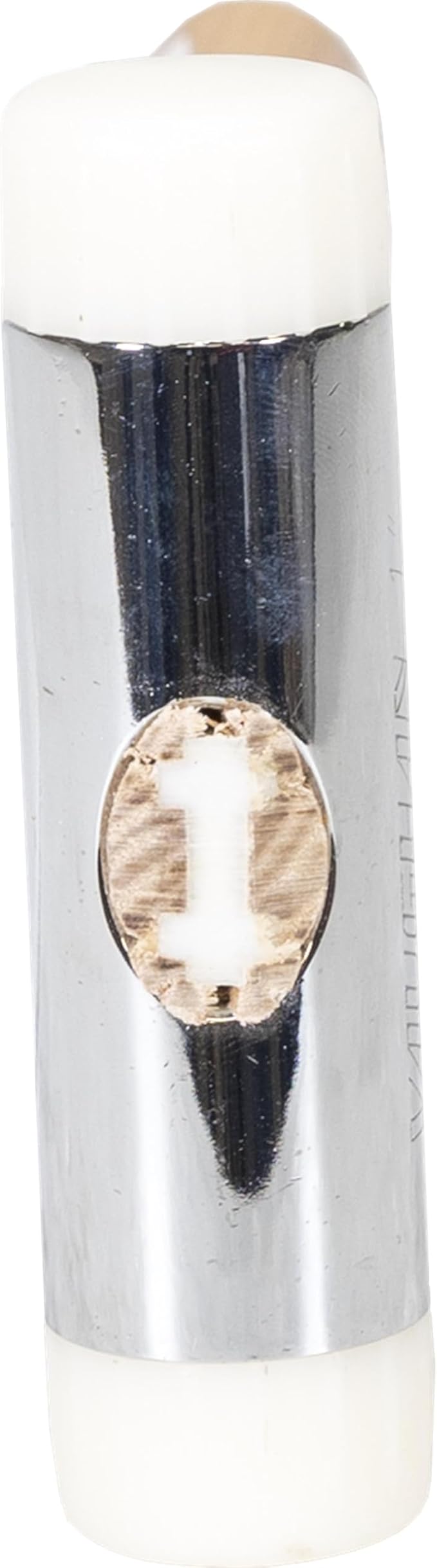 VAUGHAN Nylon Face Hammer, Chrome Plated Zinc Alloy Head, 0.5 Lbs, NT100, VN58408