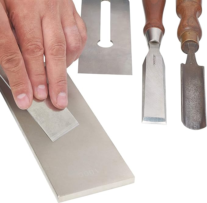 Trend Professional Diamond Whetstone Honing and Polishing Kit for Sharpening Router Bits, Chisels, Knives and Planer Blades, DWS/KIT/B