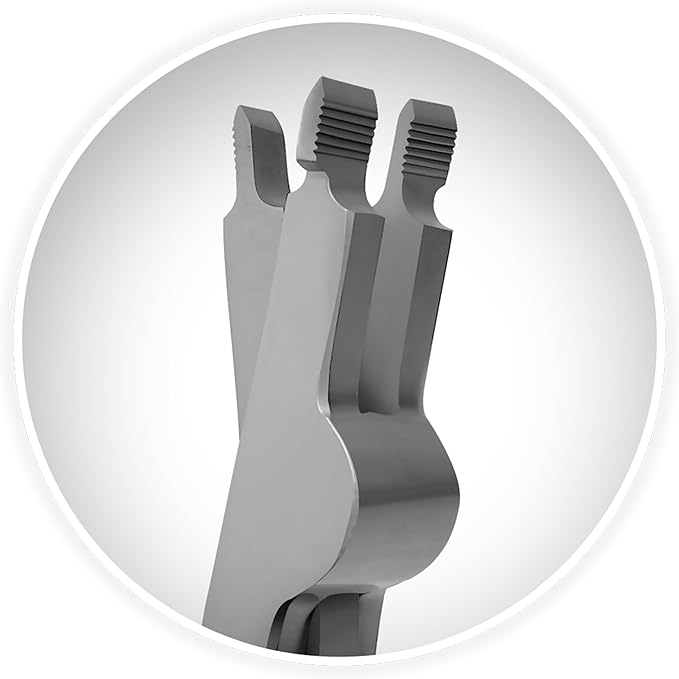 Cast Spreader 3 Prong, Burn Cast & Plaster Shear, Scissors Pliers Forceps Plaster Opner Orthopedic Tools Instruments German Grade Stainless Steel (3 Prong Cast Spreader)