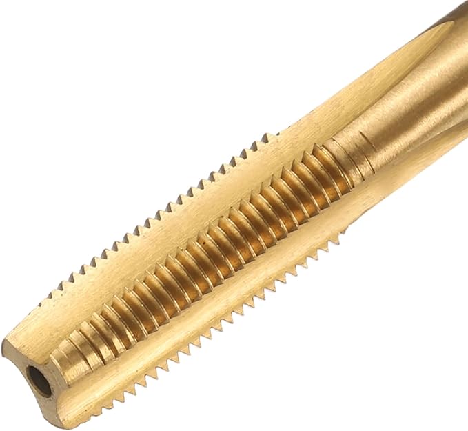 uxcell Metric Thread Tap M7 x 0.75 H2 100mm Straight Flute Screw Thread Milling Machine Taps Threading Tapping Repair Tool