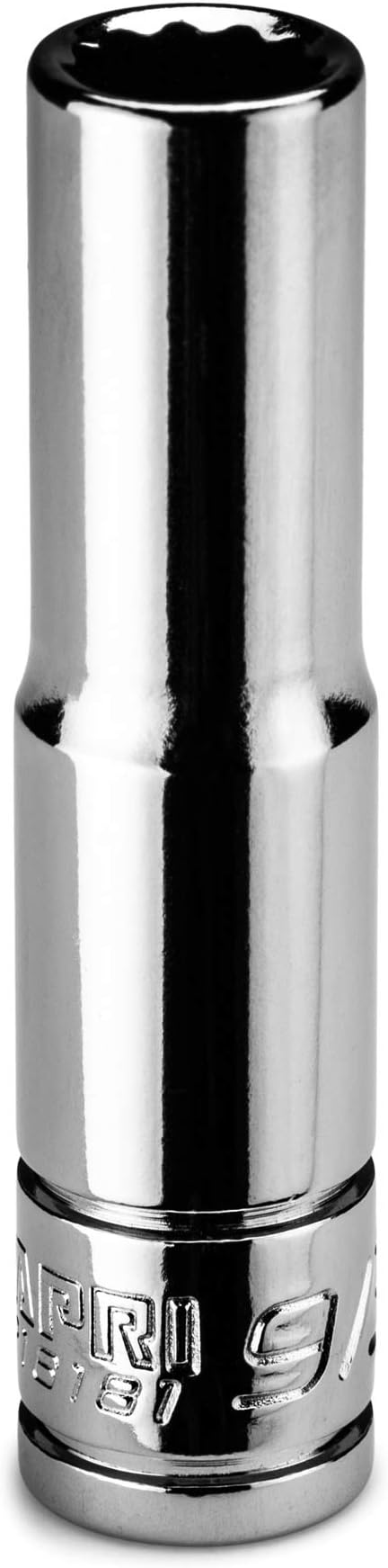 Capri Tools 9/32 in. Deep Socket, 1/4 in. Drive, 12-point, SAE