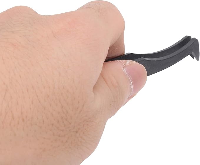 20Pcs Industrial Tweezers, 20Pcs 93306 Anti‑Static Tweezers Accury and Small in Size PPS+carbon Fiber for Processing and Installation Of Components