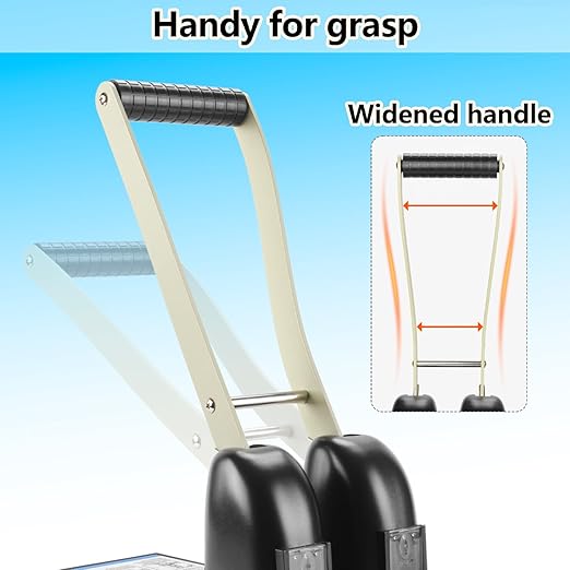 Heavy Duty 2 Hole Punch for Binder:Worklion Metal Power Two Hole Paper Puncher, 150 Sheets Capacity,2 3/4"(70 mm) Hole Distance, with 100PCS Paper Fasteners