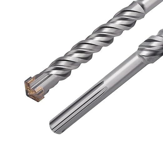 1-1/8 inch x 31.5 inch SDS Max Rotary Hammer Drill Bit, Carbide Tipped Concrete Drill Bits for Concrete, Brick, Cement and Stone, 31.5 inch Length (1-1/8 in x 31.5 in)