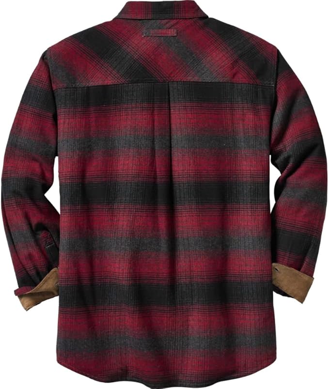 Legendary Whitetails Men's Flannel Shirt Long Sleeve Button Down 100% Cotton