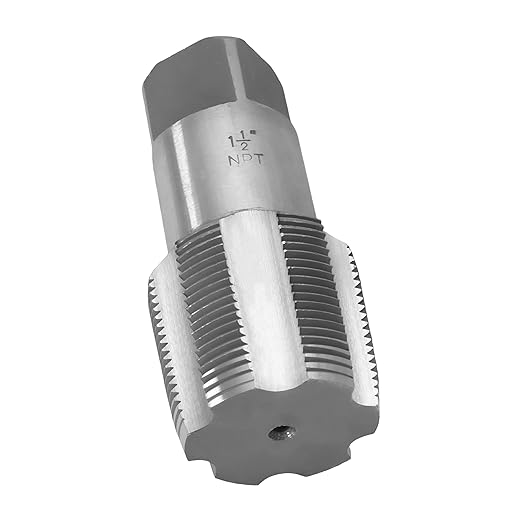 HFS(R)1-1/2" NPT Pipe Tap竊똂arbon Steel Pipe Threading Tools with Storage Case for Industrial/Plumbing/Auto Repair DIY Thread cutting tools