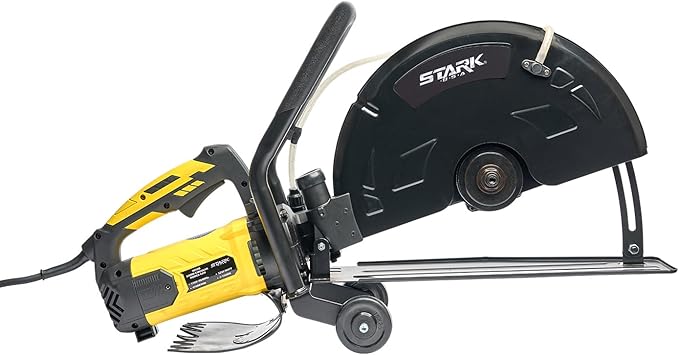 XtremepowerUS 3200W Electric 16" Cutter Circular Saw Concrete Saw Wet/Dry Cutter Saw 20AMP With Water Line Attachment (Blade Not Included)