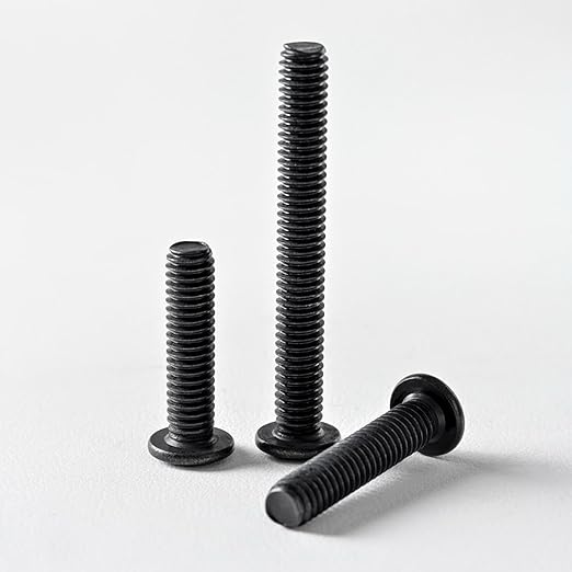 5/16-18 x 1" (20 Pack) Flat Head Hex Socket Cap Screws Bolts, Black Oxide 304 Stainless Steel 18-8, Hex Drive, Bright Finish, Fully Machine Thread
