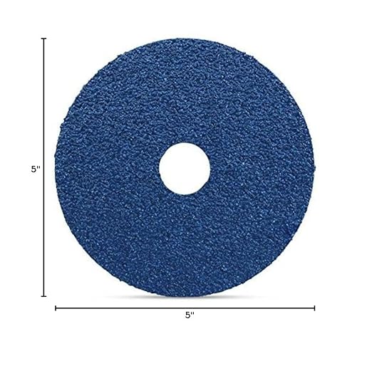 BHA Zirconia Resin Fiber Grinding and Sanding Discs, 5??x 7/8?? 24 Grit - 25 Pack