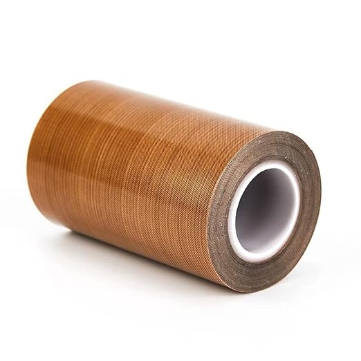 AIYUNNI Teflon Tape, (6-inch x 33 Feet x 0.18mm) PTFE Tape for Vacuum Sealer Machine, Hand Impulse Sealers Insulation PTFE Coated Fiberglass Adhesive Tape Compatible with FoodSaver, Weston, Cabellas