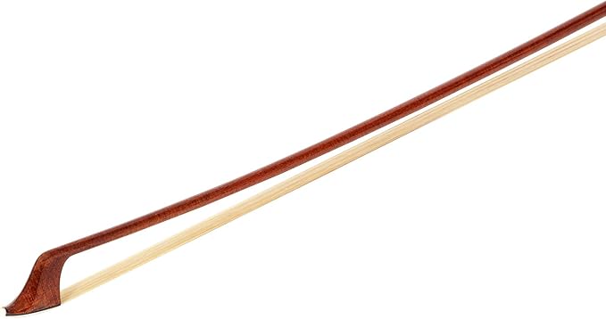 MI&VI CB-795 Professional Pernambuco Wood Skin Carbon Fiber Cello Bow (Full Size 4/4) with High-Density Bow Case Included | Well Balanced | Perfect Weight | Mongolian Horse Hair - MIVI Music