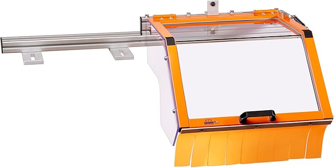 18" Wide Hinged Interlocked Lathe Guard. Fits machines with up to 12" Chuck Diameters. Interlocked Model. Part # LG-TR3-18-SK1 by ATS MACHINE SAFETY SOLUTIONS