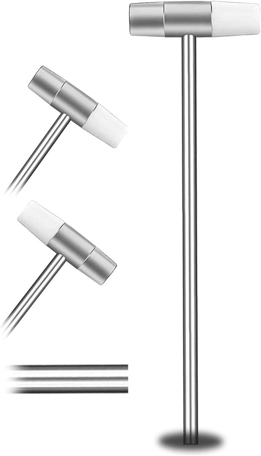 Small Hammer with Dual Heads, Jewelry Mallet Hammer, Little Mallet for crafts, Watch, Tuning, Woodworking, Handcraft, Leather, Instruments