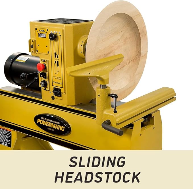Powermatic 20" x 20" Woodworking Lathe, 2 HP, 220V 1Ph (Model 2020B)