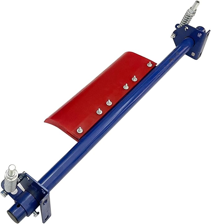 Polyurethane Scraper 23.6" Blade Width H-shape Single Conveyor Scraper Conveyor Belt Sweeper Cleaner Mud Scraper