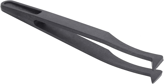 20Pcs Industrial Tweezers, 20Pcs 93306 Anti‑Static Tweezers Accury and Small in Size PPS+carbon Fiber for Processing and Installation Of Components