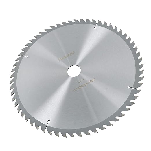 WFLNHB Alloy Woodworking Saw Blade 12 Inch 60 Tooth Circular Saw Blade with 30mm Arbor Hole Fit for Wood, Plywood Smooth Cutting