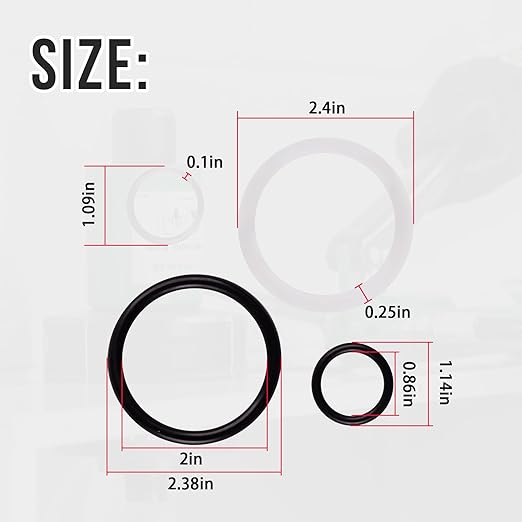14552 Seal Kit(1SET) Compatible with Greenlee 746 Hydraulic Punch Driver(High Sealing Performance)