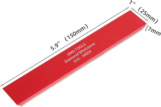 DMD 4-Piece Diamond Sharpening Stone Set Safe Whetstone Set Diamond Grinding Stone Knife Sharpeners Tool Kit for Kitchen Hunting (Resin)